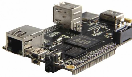 Cubieboard single-board computer