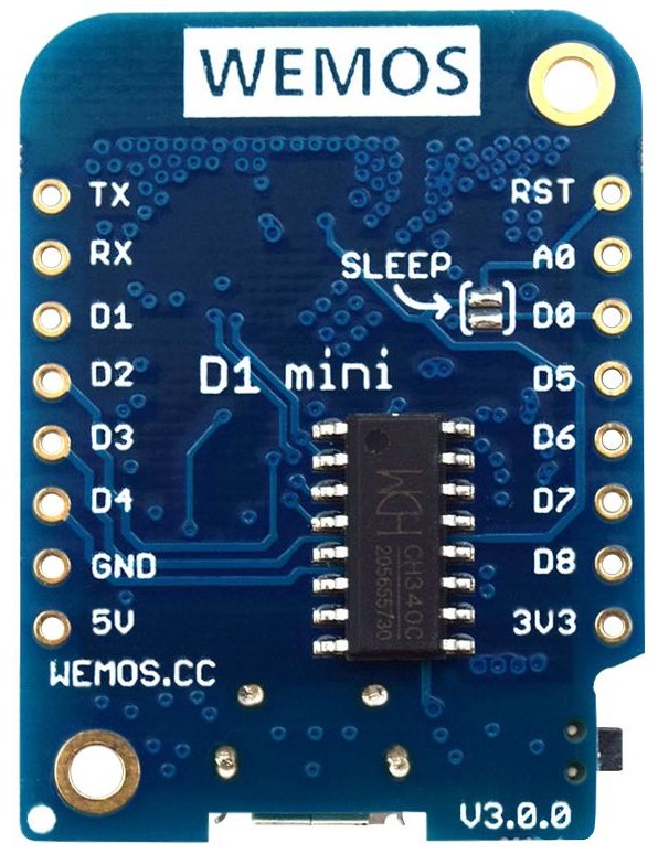 Wemos D1 mini board